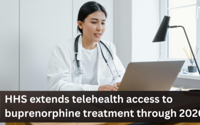 HHS extends telehealth access to buprenorphine treatment through 2026