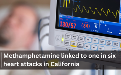 Methamphetamine linked to one in six heart attacks in California