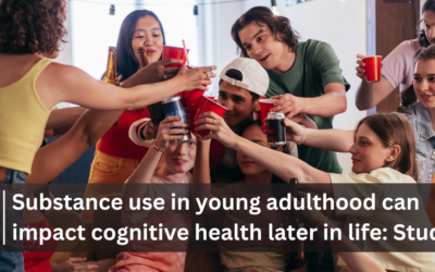 Substance use in young adulthood can impact cognitive health later in life: Study